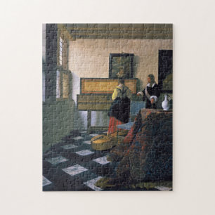 Puzzle Johannes Vermeer, van Delft, The Music Lesson