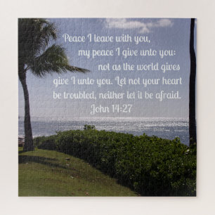 Puzzle John 14:27 Paz te dejo