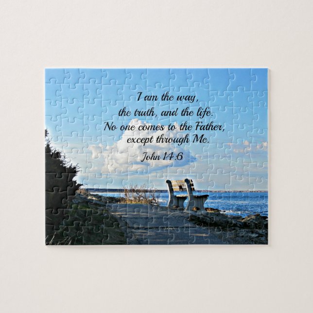Puzzle John 14:6 Yo soy el camino (Horizontal)