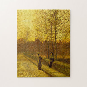 Puzzle John Atkinson Grimshaw - En El Juego De Oro