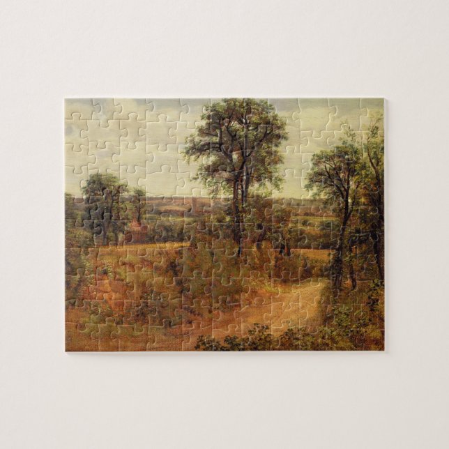 Puzzle John Constable | A Lane near Dedham, c.1802 (petró (Horizontal)
