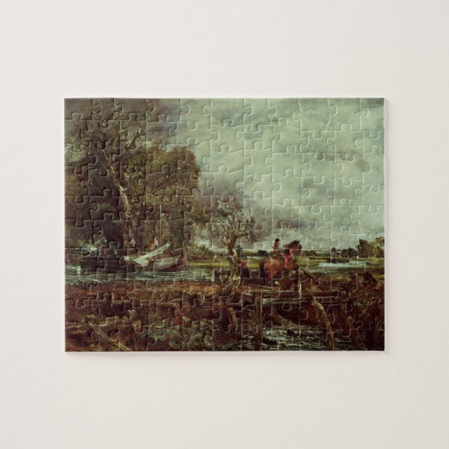 Puzzle John Constable el | el caballo del salto, c.1825 (Horizontal)