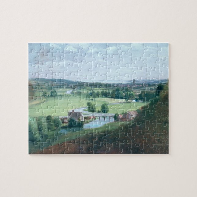 Puzzle John Constable el | el valle del Stour con Dedh (Horizontal)