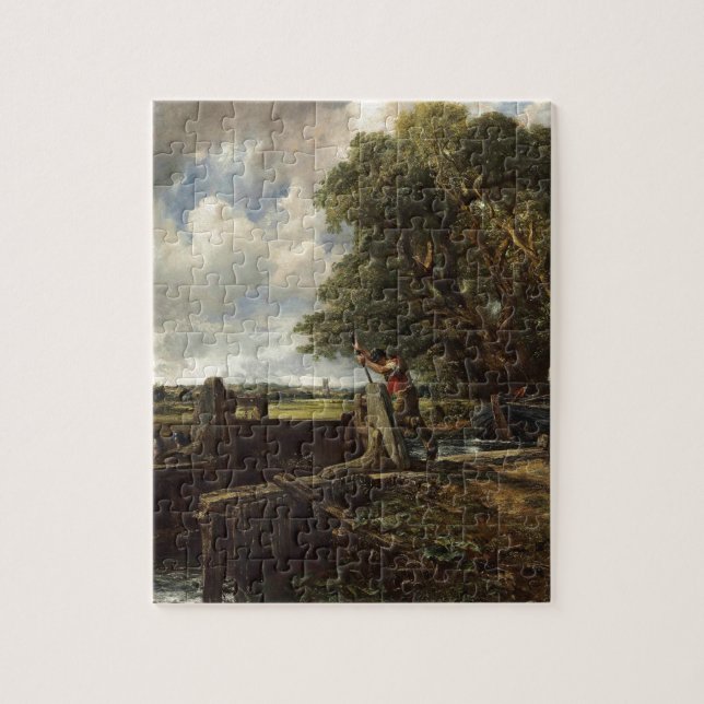 Puzzle John Constable - la cerradura - paisaje del campo (Vertical)