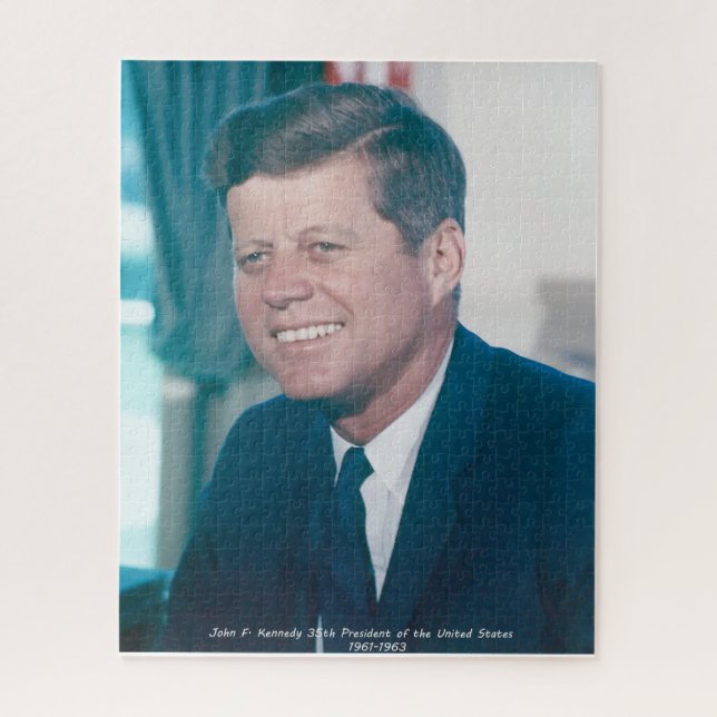 Puzzle John F. Kennedy Presidente de los Estados Unidos (Vertical)