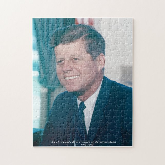 Puzzle John F. Kennedy Presidente de los Estados Unidos (Vertical)