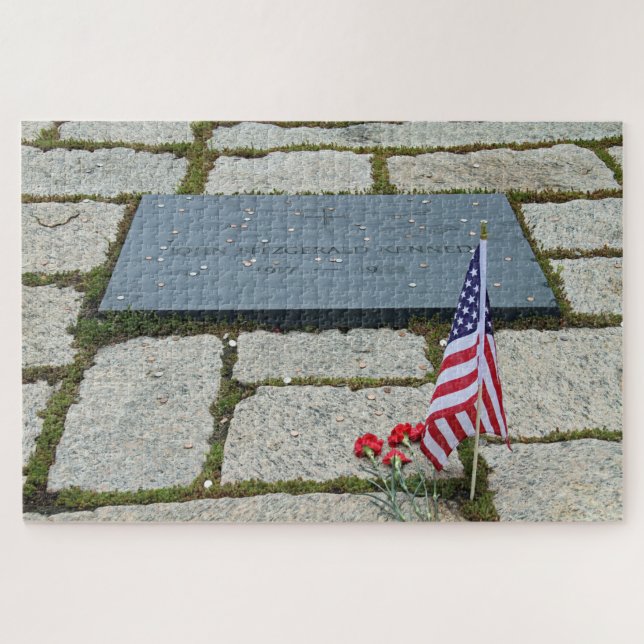 Puzzle John F. Kennedy Presidente de los Estados Unidos (Horizontal)