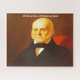 Puzzle John Quincy Adams 6º Presidente de América.