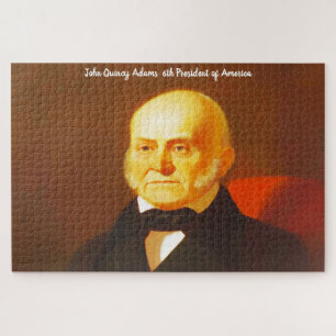Puzzle John Quincy Adams 6º Presidente de América.