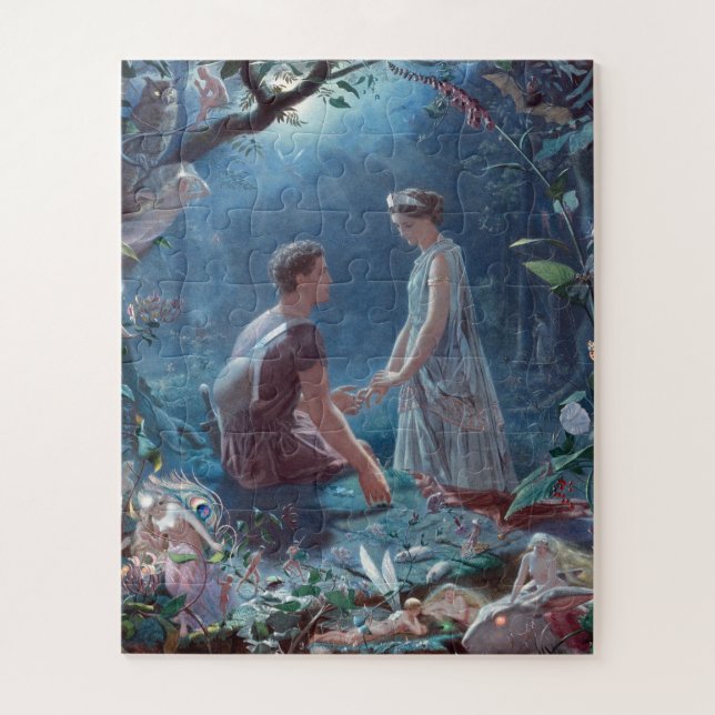 Puzzle John Simmons Hermia y Lysander Una noche de verano (Vertical)
