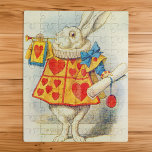 Puzzle John Tenniel | El Conejo Blanco<br><div class="desc">Conejo blanco,  ilustracion de 'Alicia en el país de las maravillas' de Lewis Carroll | por John Tenniel | Ubicación del arte: Colección privada | Artista inglés | Número de colección de imágenes: XCF264476</div>