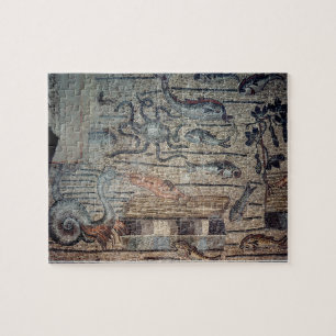 Puzzle Jonah que es escupido hacia fuera por la ballena,