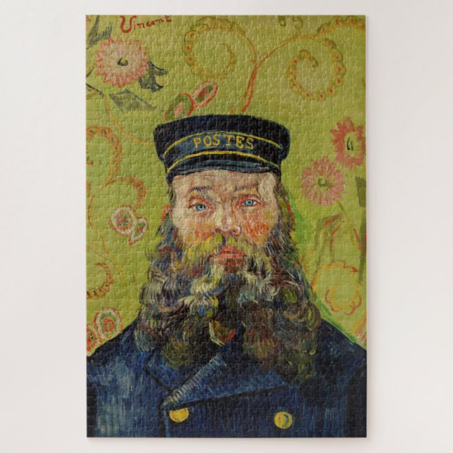 Puzzle Joseph-Étienne Roulin (por Vincent van Gogh) (Vertical)