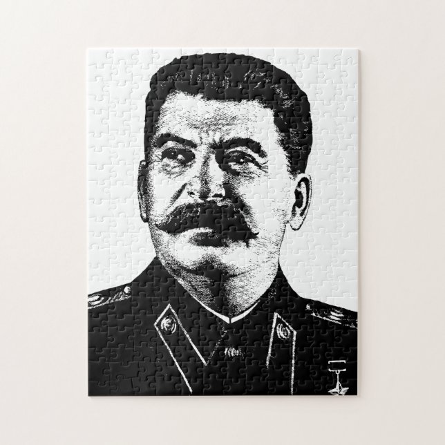 Puzzle Joseph Stalin, USSR, CCCP, Soviet Union, Communism (Vertical)