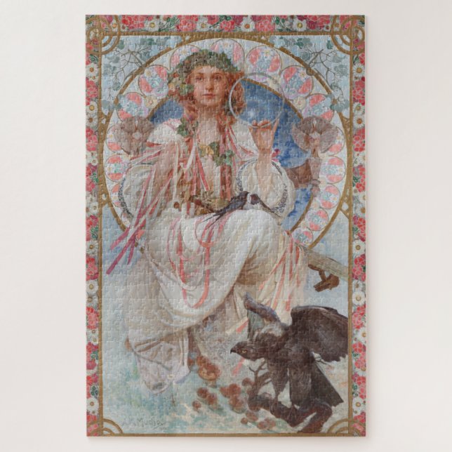 Puzzle Josephine Crane Bradley como Lavia de Alphonse Muc (Vertical)