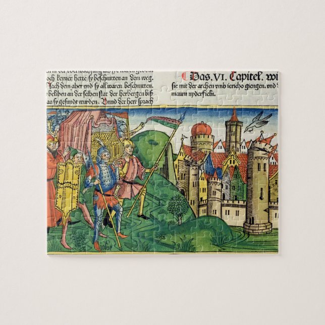 Puzzle Joshua 6 4-21 la caída de Jericó, del 'Nurem (Horizontal)