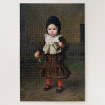 Joven Chica con una copa vacía (Ludwig Knaus)