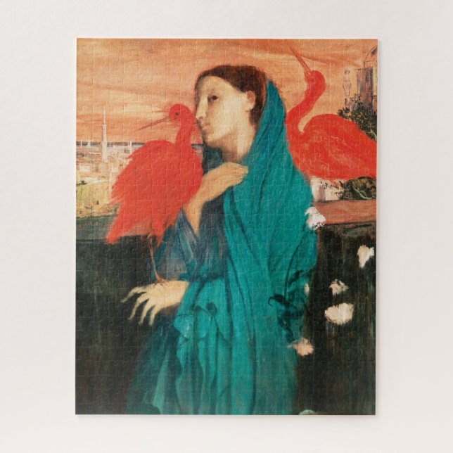 Puzzle Joven con Bella Artes del ibis por Edgar Degas (Vertical)