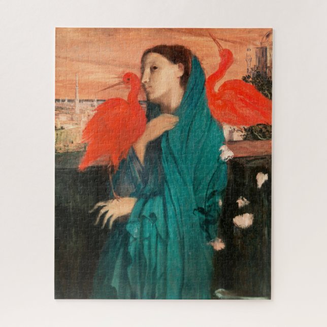 Puzzle Joven con ibis de Edgar Degas (Vertical)