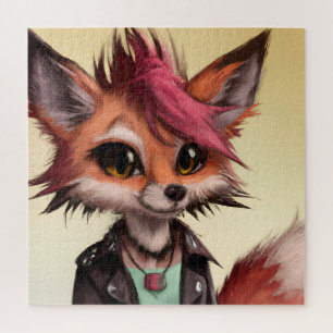 Puzzle Joven de Fox Rock Punk de Guay