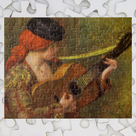 Puzzle Joven española con guitarra de Pierre Renoir