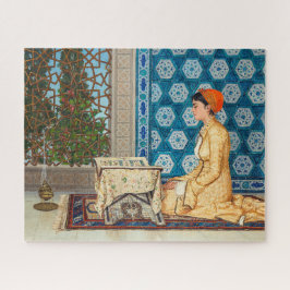 Puzzle Joven leyendo | Osman Hamdi Bey |