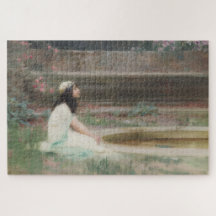 Joven muchacha junto a una piscina (de Herbert Dra