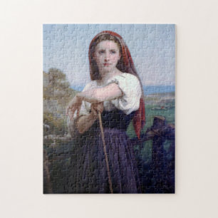 Puzzle Jóvenes pastoras, Bouguereau