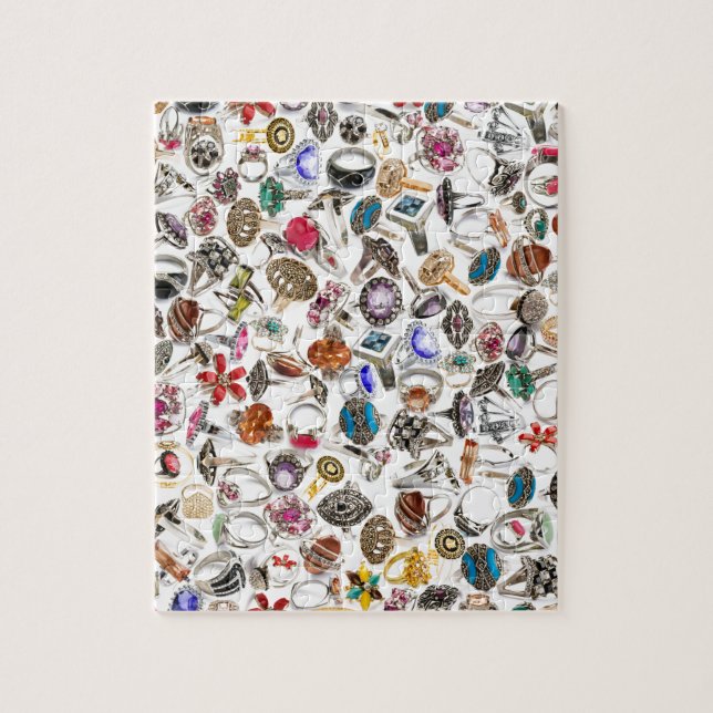 Puzzle joyería de anillos (Vertical)