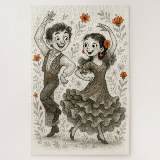 Puzzle Joyful Flamenco Whirl