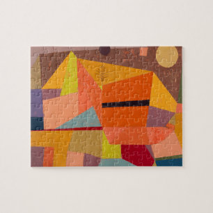 Puzzle Joyful Mountain Landscape 1929 by Paul Klee