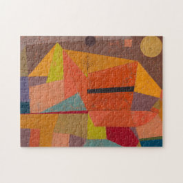 Puzzle Joyful Mountain Landscape por Paul Klee