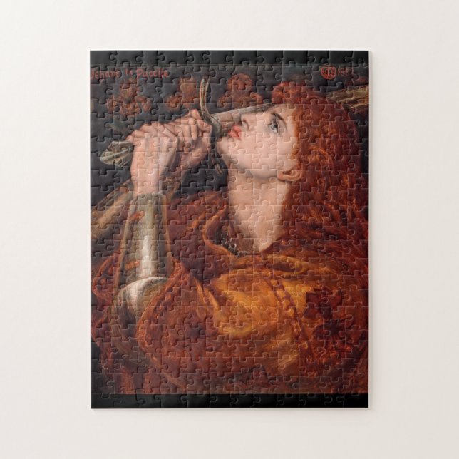 Puzzle Juana de Arco, C. 1882 de Dante Gabriel Rossetti (Vertical)