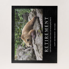 Puzzle Jubilación de Personalizado de oso relajante de Gu