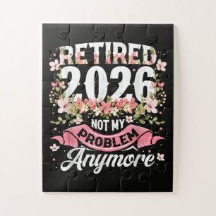 Puzzle Jubilado 2026 Ya No Es Mi Problema Floral