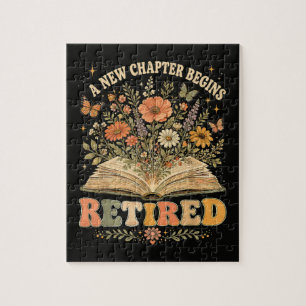 Puzzle Jubilado Un Nuevo Capítulo Comienza Libro Floral R