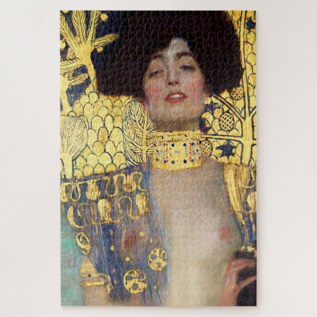 Puzzle Judith y el jefe de Holofernes por Gustav Klimt (Vertical)