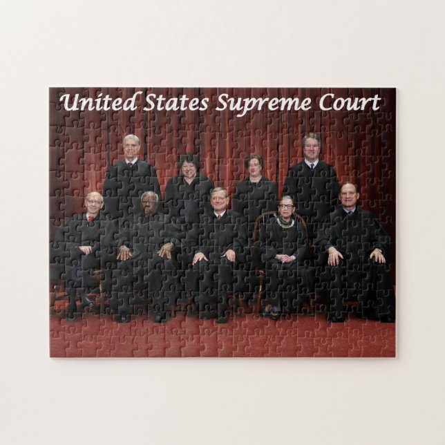 Puzzle Jueces de la Corte Suprema de Estados Unidos 2018 (Horizontal)