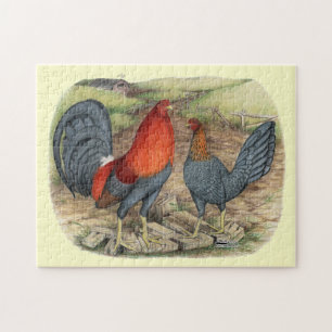 Puzzle Juego Americano Rojos Azules