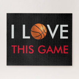 Puzzle Juego de amor de baloncesto