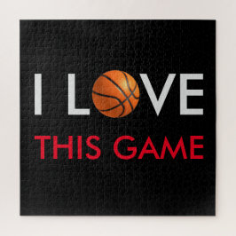 Puzzle Juego de amor de baloncesto