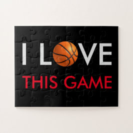 Puzzle Juego de amor de baloncesto
