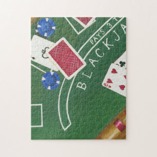 Puzzle Juego de blackjack con chuletas de Chariklia Zarri