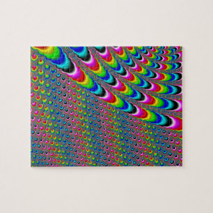 Puzzle Juego de colores - Arte fractal