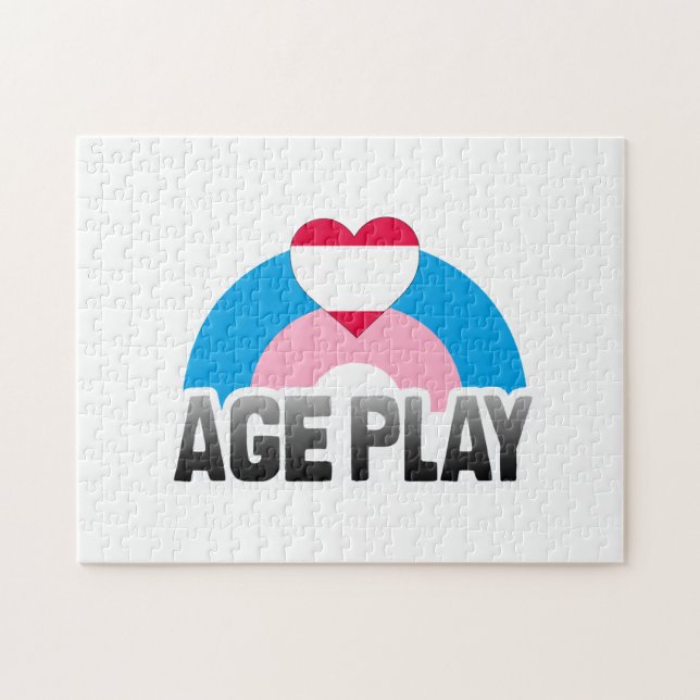 PUZZLE JUEGO DE EDAD ARCOÍRIS (Horizontal)