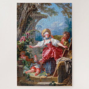 Puzzle Juego de etiquetas, Fragonard
