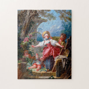Puzzle Juego de etiquetas, Fragonard