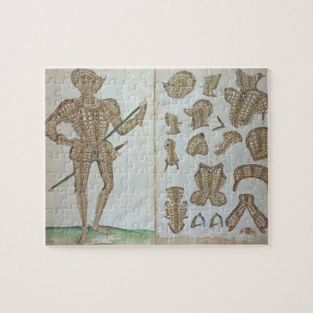 Puzzle Juego de la armadura para sir Henry Lee, 'de un (Horizontal)