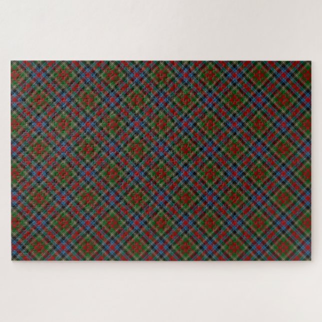 Puzzle Juego de mesa de tartán William Wilson Sons (Horizontal)