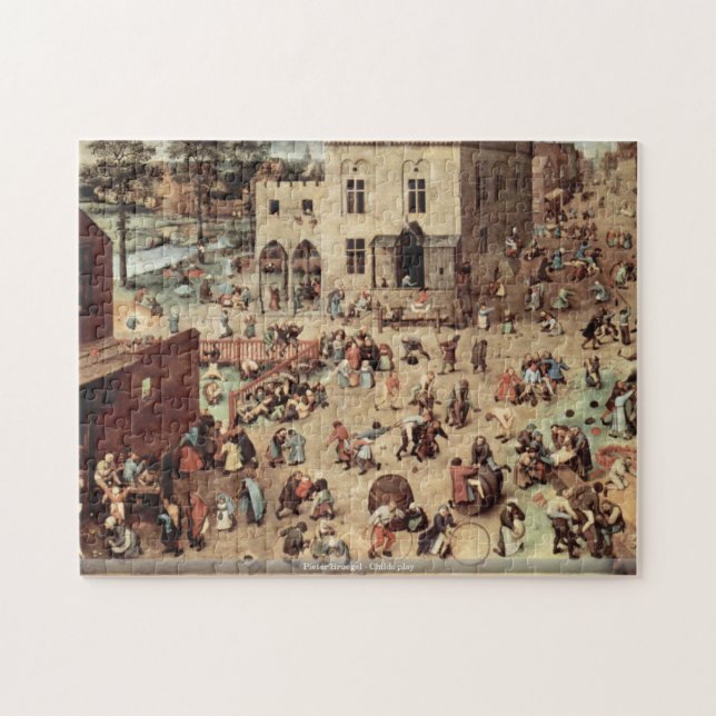 Puzzle Juego de Pieter Bruegel - de Childs (Horizontal)